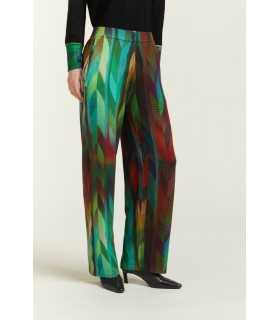  Pantalone con stampa Optical