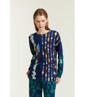  Maglia Oversize con stampa Pop double use