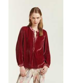 Velvet blouse