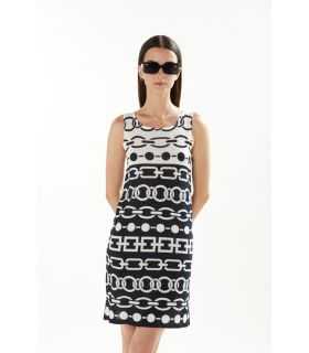 Dress with Chains print double use