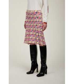 Kilt con stampa Pop