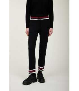 pants with striped trims