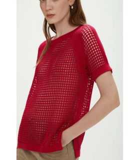  Short sleeve mesh top